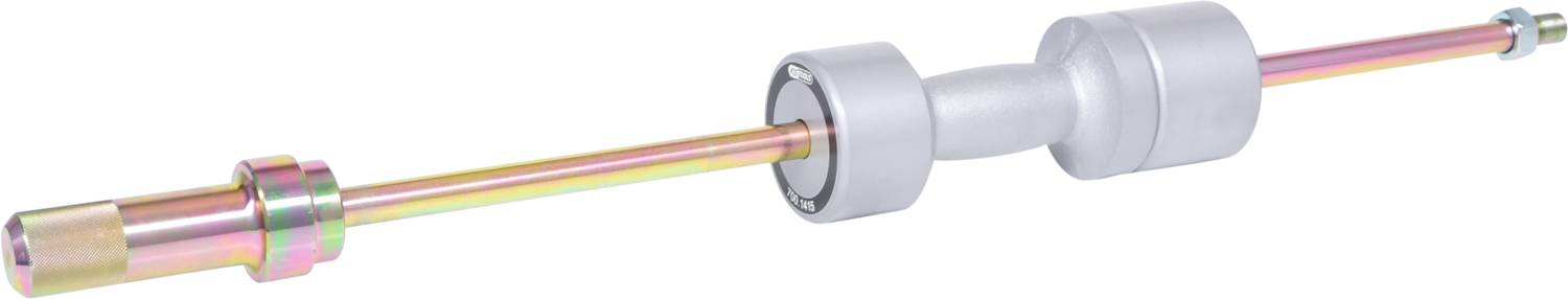 KS Tools 152.1055 Injektoren-Auszieher mit 6+3kg Schlaggewicht, 3-tlg