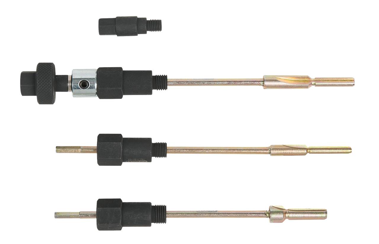 KS Tools 152.1120 MASTER 3 in 1 Glühkerzen-Reibahlen-Satz, 9-tlg