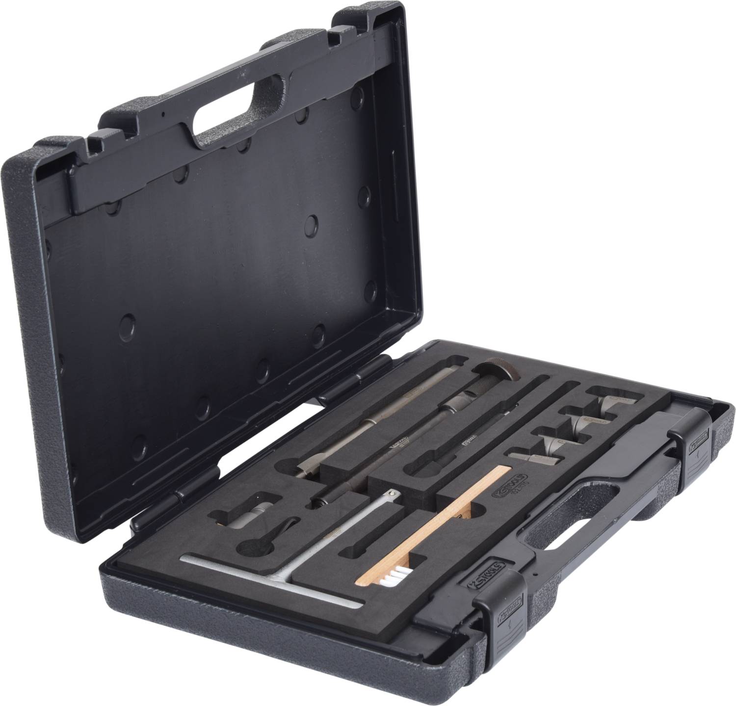 KS Tools 152.1170 Injektoren-Dichtsitz-Reinigungs-Satz, 13-tlg