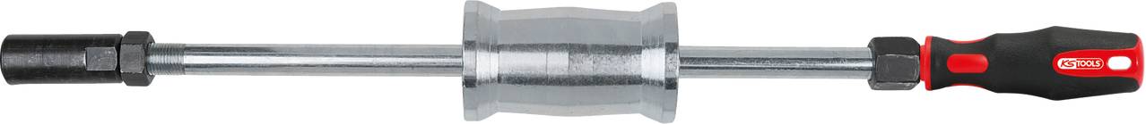KS Tools 152.1280 M12 Injektoren-Auszieher-Satz mit 1,5kg Schlaggewicht, 2-tlg