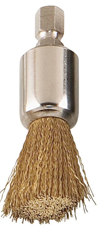 KS Tools 152.1384 Pinselbürste mit gewelltem Messingdraht