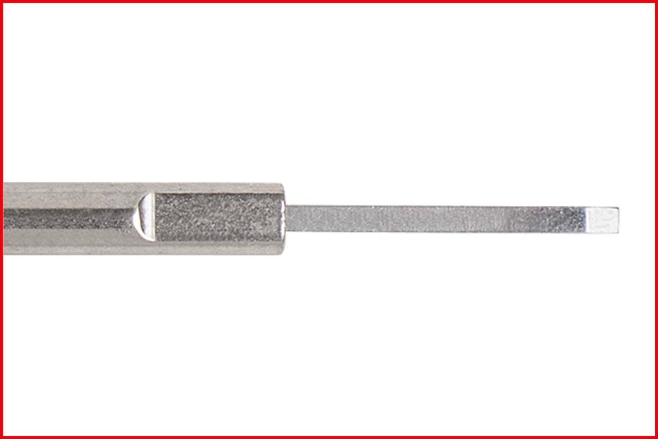 KS Tools Entriegelungswerkzeug für Flachstecker/Flachsteckhülsen 1,5mm (AMP Tyco Superseal) 154.0108