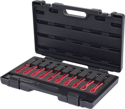Image of KS Tools Entriegelungswerkzeug-Satz, 10-tlg für Opel / GM Steckkontakte 154.0155