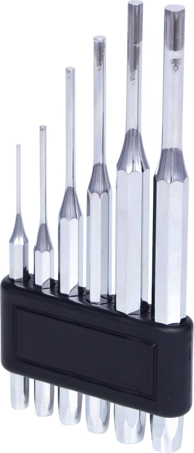 KS Tools 156.0150 Splintentreibersatz, hochglanz verchromt, 6-tlg