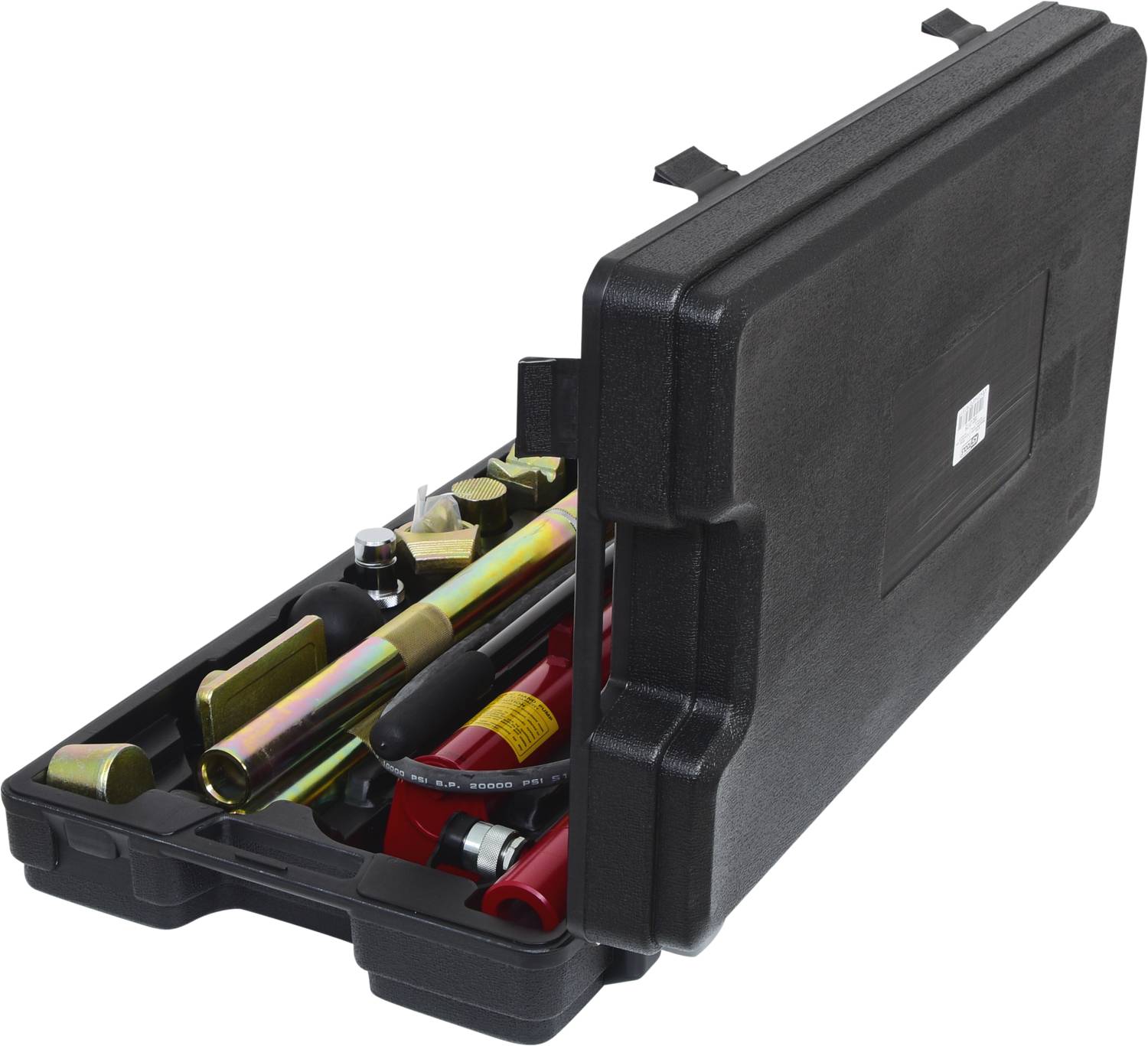 KS Tools 160.0175 Hydraulischer KFZ-Richtwerkzeugsatz 10t, 17-tlg