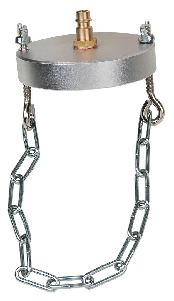 KS Tools 160.0708 Universal-Entlüfterstutzen-Adapter mit Kette zur Bremsentlüftung