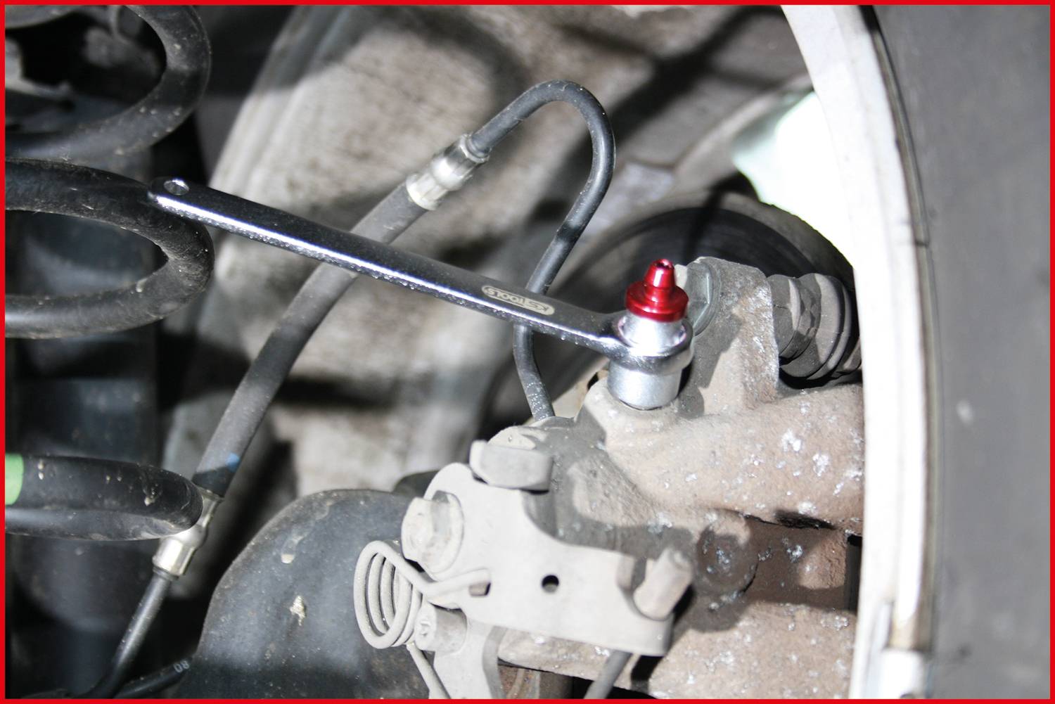 KS Tools 160.0725 Bremsen-Entlüftungsschlüssel-Satz, 6-tlg