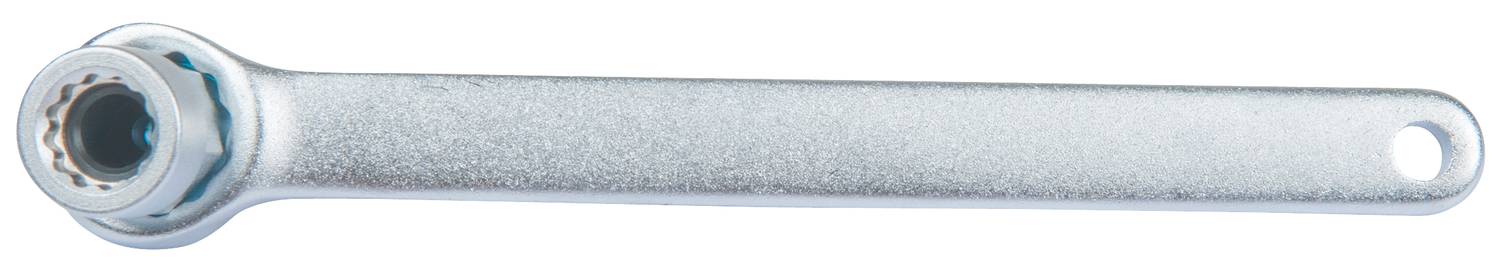 KS Tools 160.0727 Bremsen-Entlüftungsschlüssel, extra kurz, 8 mm, blau