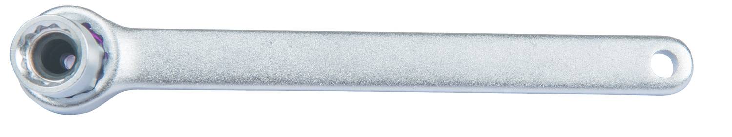 KS Tools 160.0728 Bremsen-Entlüftungsschlüssel, extra kurz, 9 mm, lila