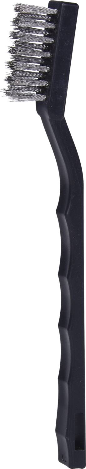 KS Tools 201.2315 Stahldraht Zündkerzen-Drahtbürste-2-reihig, 170mm