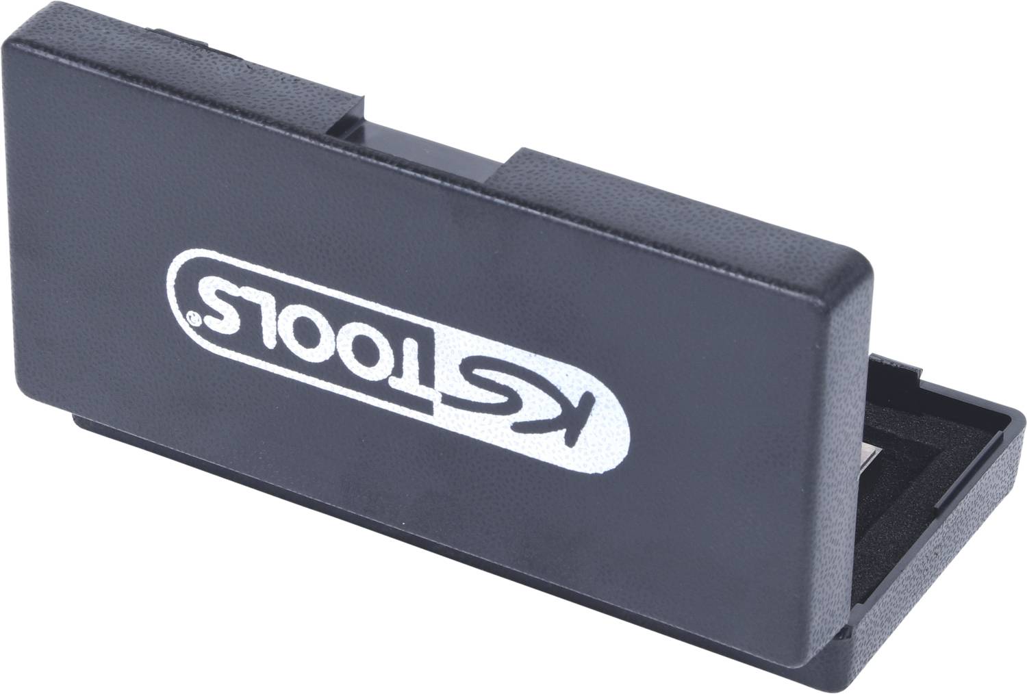 Schwarzes Etui mit dem weißen Logo 'KS Tools' auf der Oberseite.