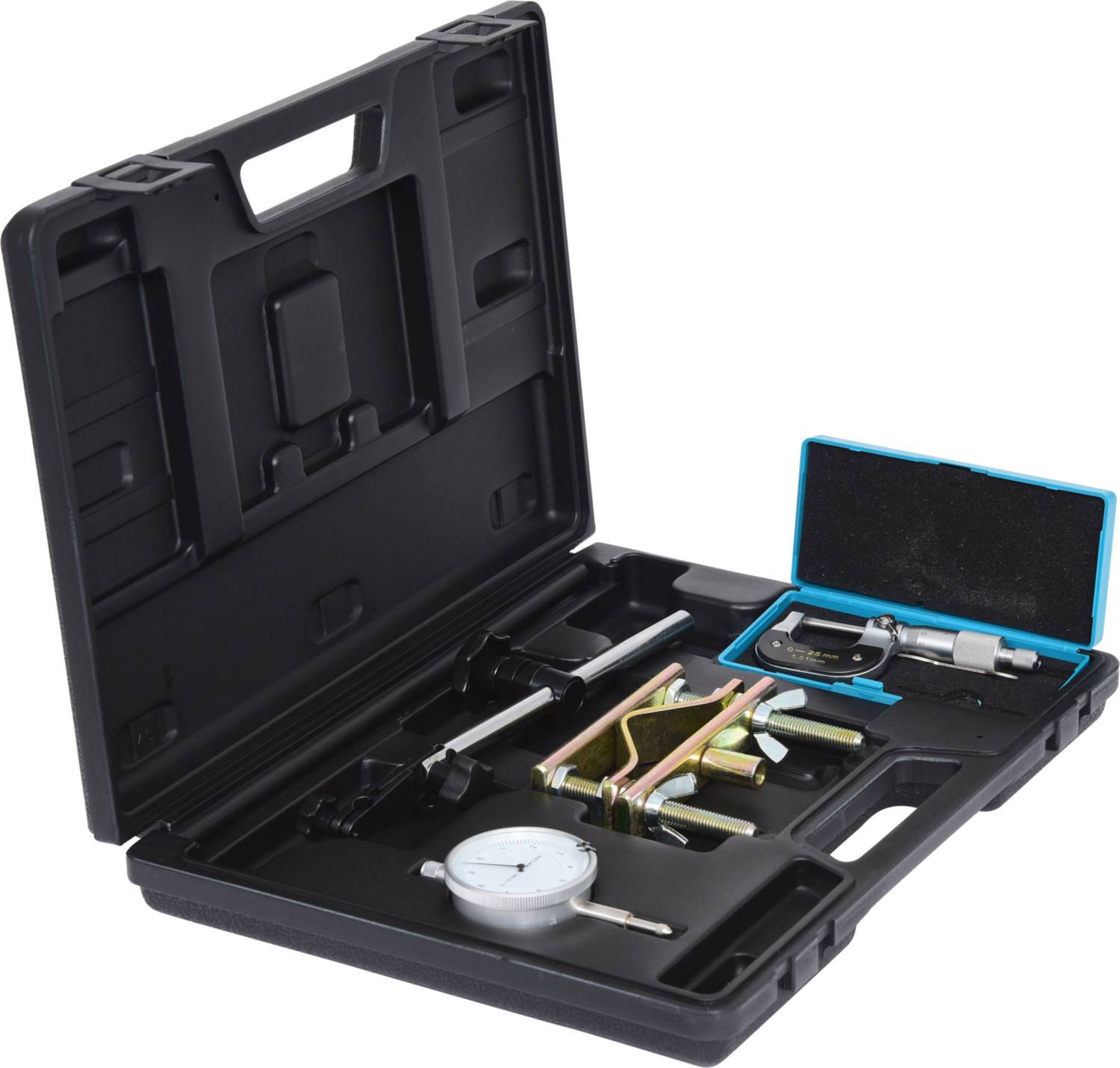 KS Tools 300.0690 Bremsscheiben-Messwerkzeug-Satz, 4-tlg
