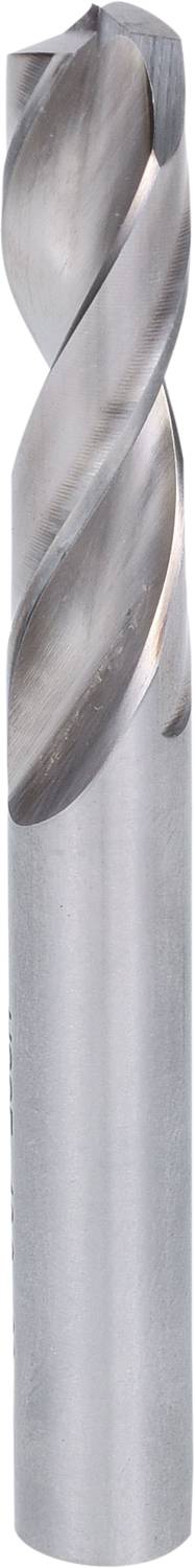 Fräser mit spiraligen Schneidkanten aus Metall, geeignet für präzise Bearbeitung in der Metallverarbeitung oder Massivholzbearbeitung.