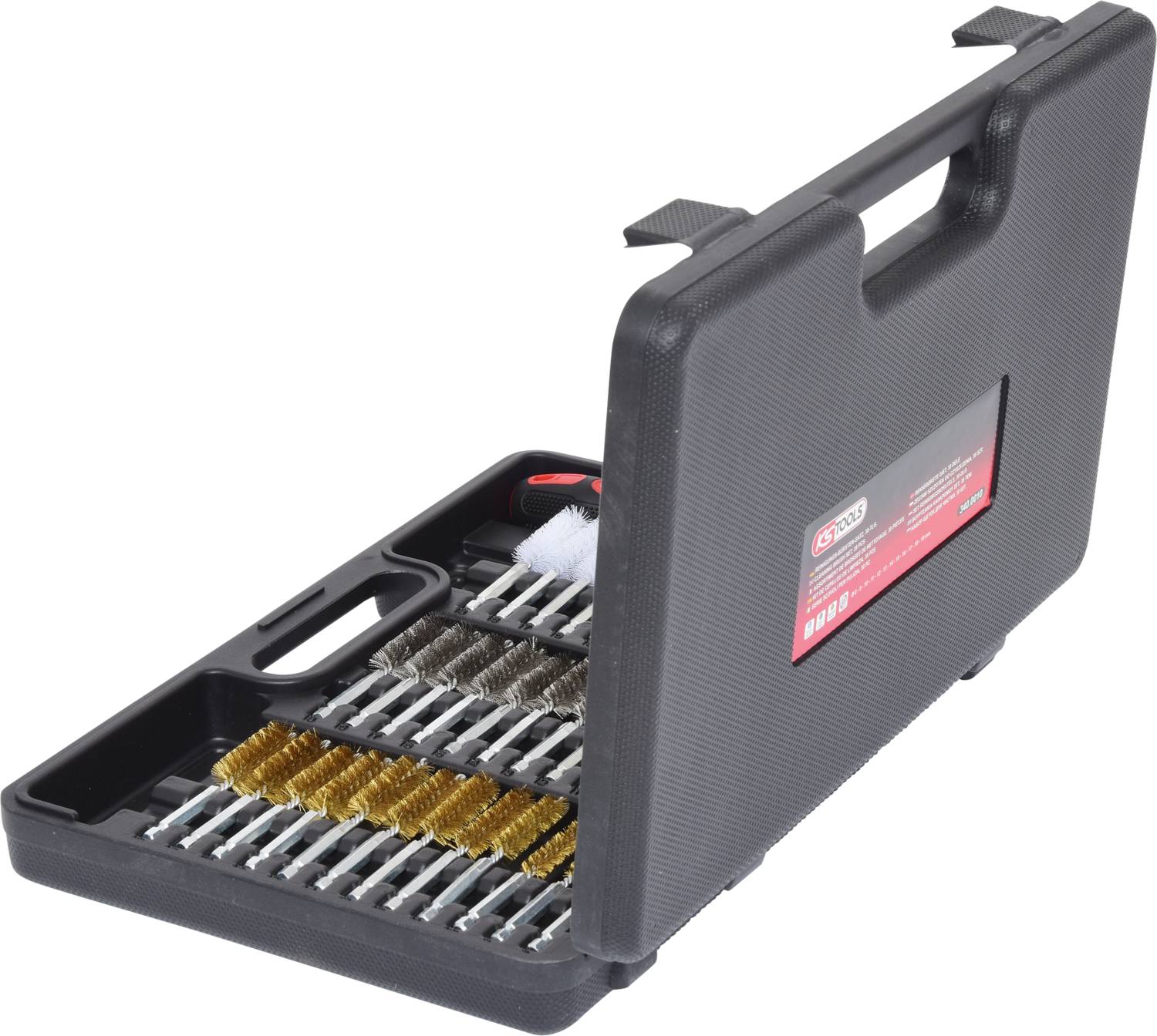 KS Tools 340.0010 MASTER Reinigungs-Bürsten-Satz, 38-tlg