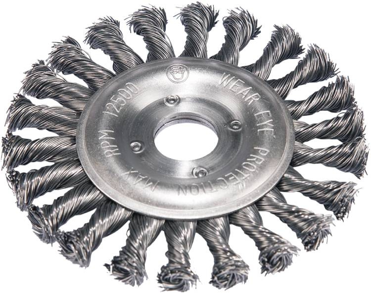 KS Tools 340.0041 Stahldrahtrundbürste 0,5mm, Ø 100mm