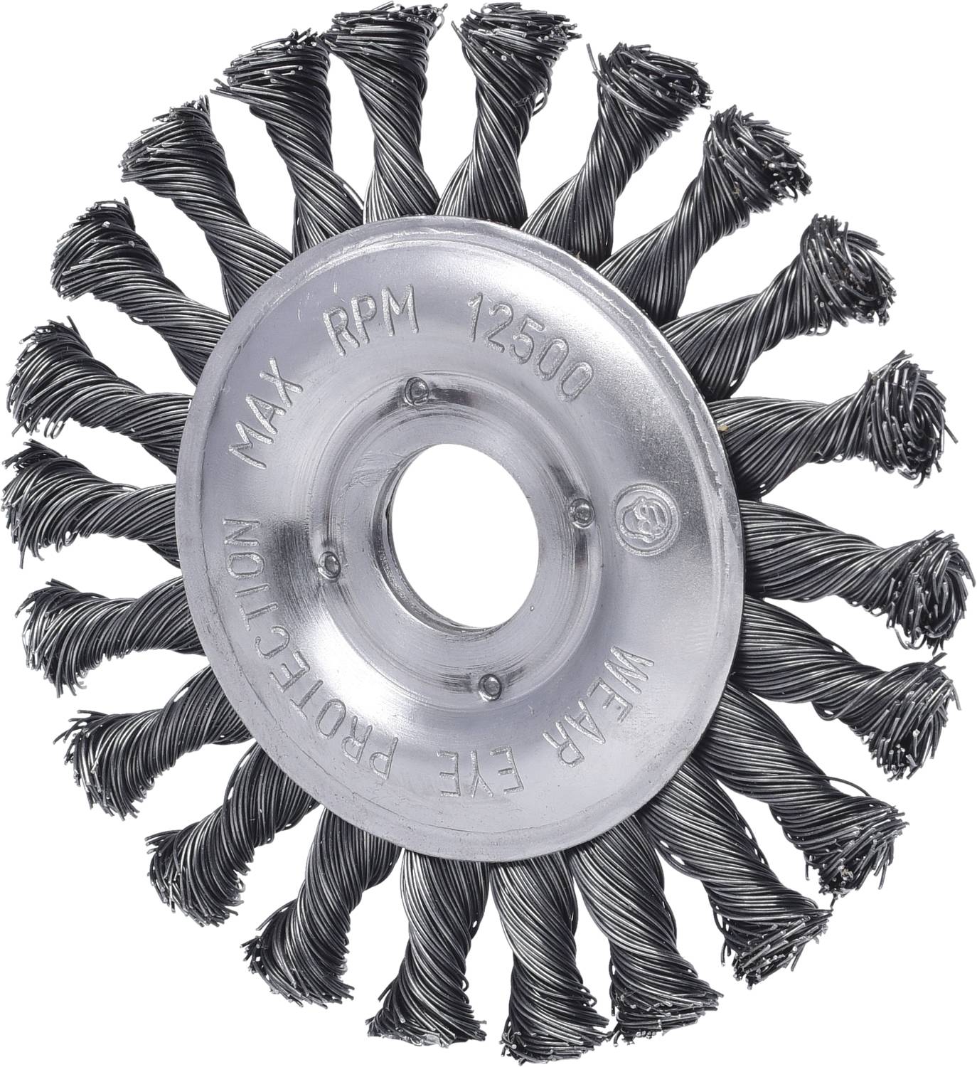 KS Tools 340.0043 Stahldrahtrundbürste 0,5mm, Ø 125mm