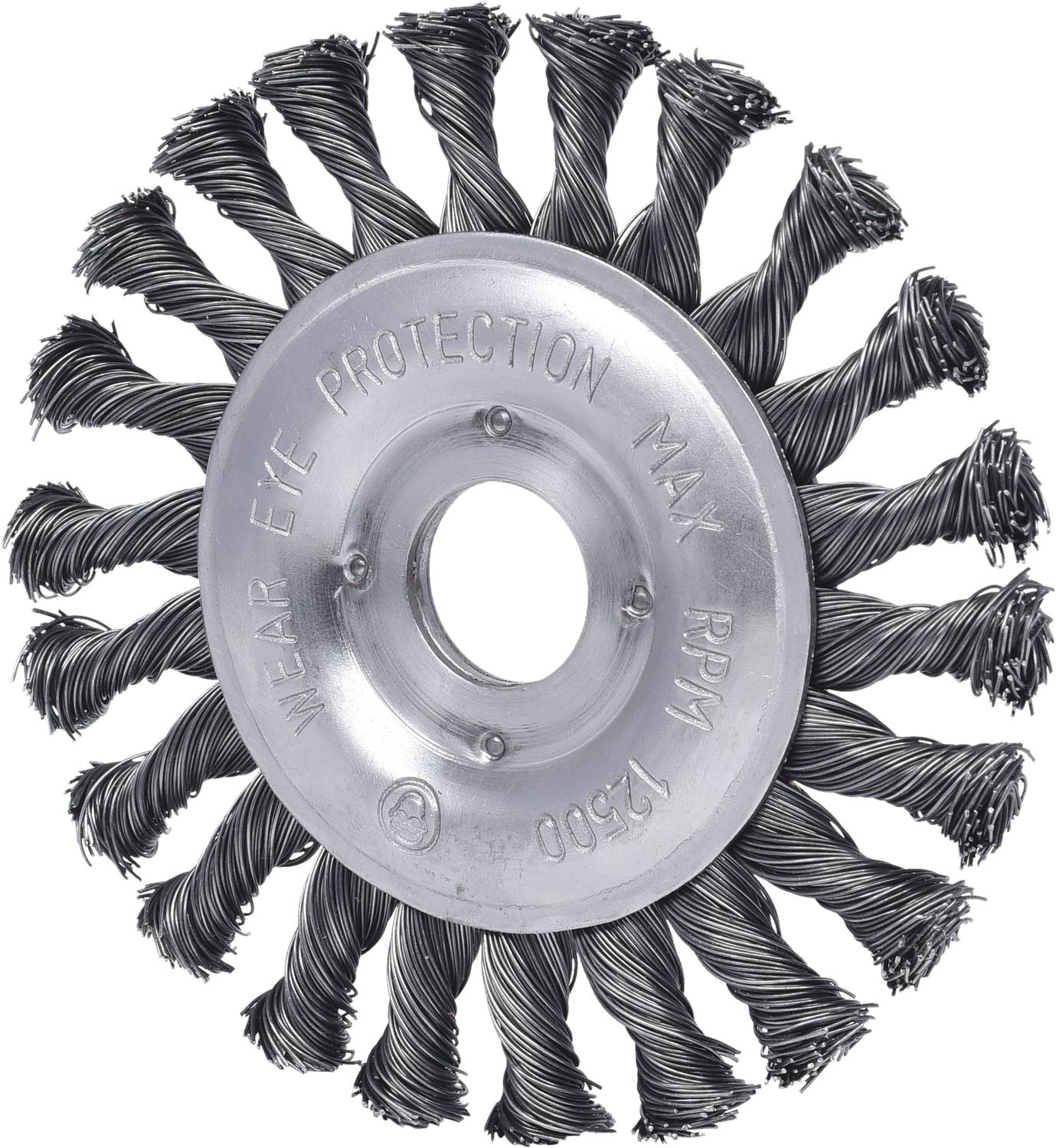 KS Tools 340.0043 Stahldrahtrundbürste 0,5mm, Ø 125mm