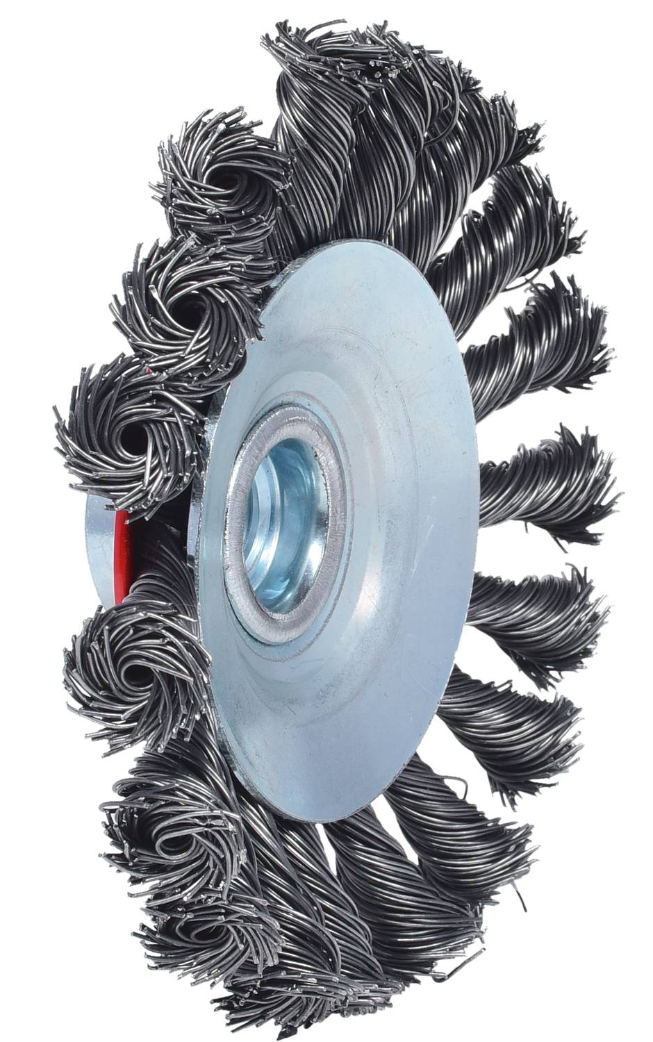 KS Tools 340.0048 Kegelform-Stahldrahtrundbürste 0,5mm, Ø 100mm