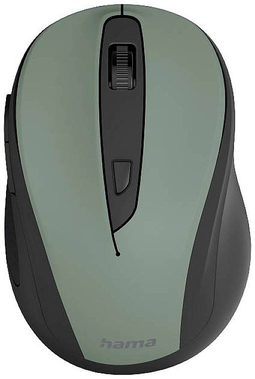 Hama MW-400 V2 Maus Funk Optisch Opal, Grün 6 Tasten 800 dpi, 1200 dpi, 1600 dpi