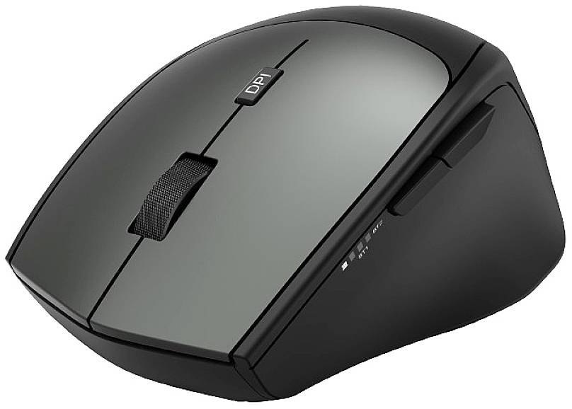 Hama KMW-600 plus Funk, Bluetooth® Tastatur, Maus-Set Deutsch, QWERTZ Schwarz, Anthrazit