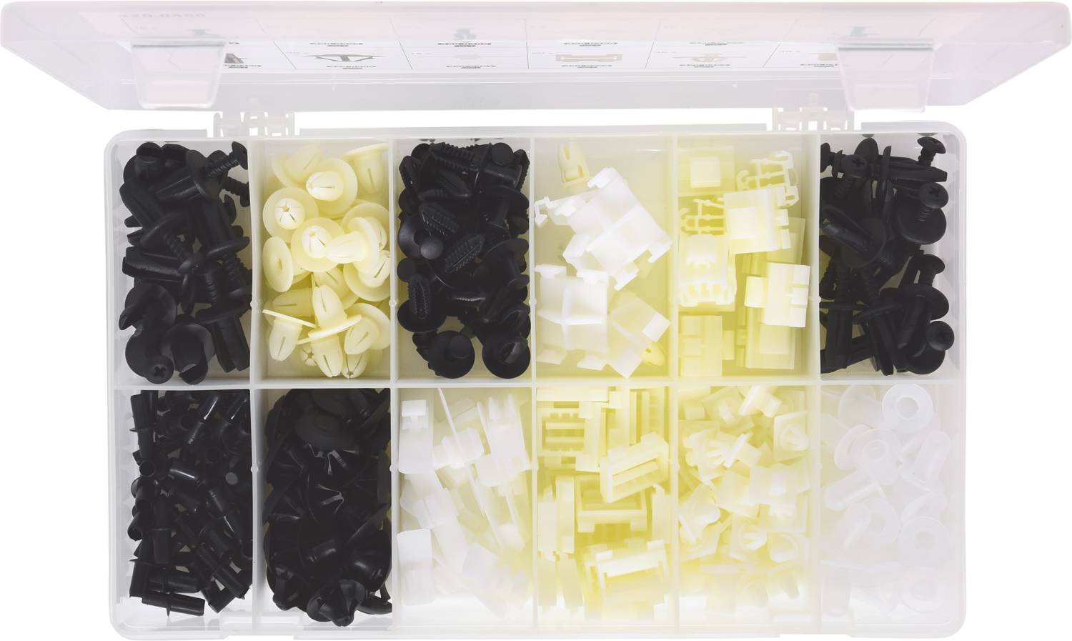 KS Tools 420.0450 Befestigungs-Clip-Satz für Mercedes, 270-tlg