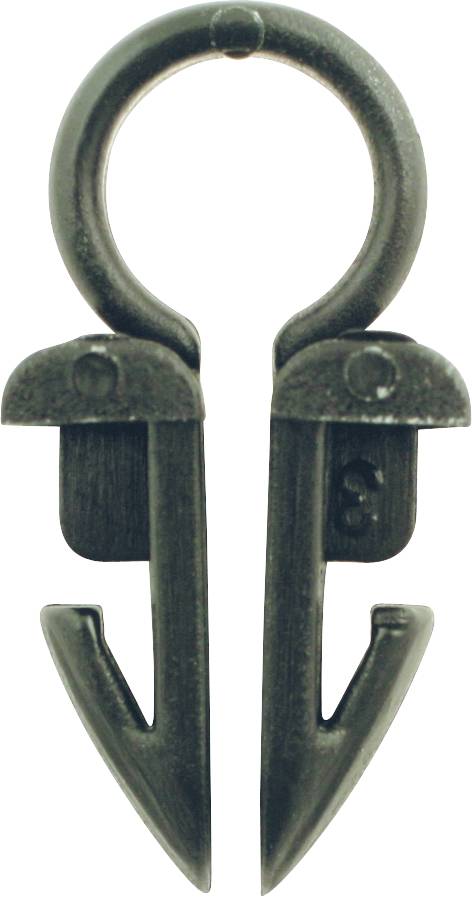 KS Tools 420.1957 Leitungsclip-Draht ø 6,3mm,10er Pack