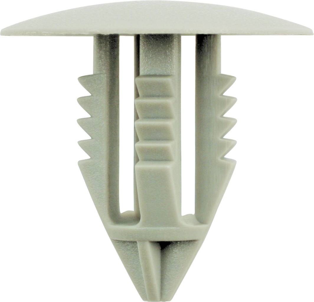 KS Tools 420.5806 Stoßfänger-Verbindungsclip, Grau für Volvo,50er Pack