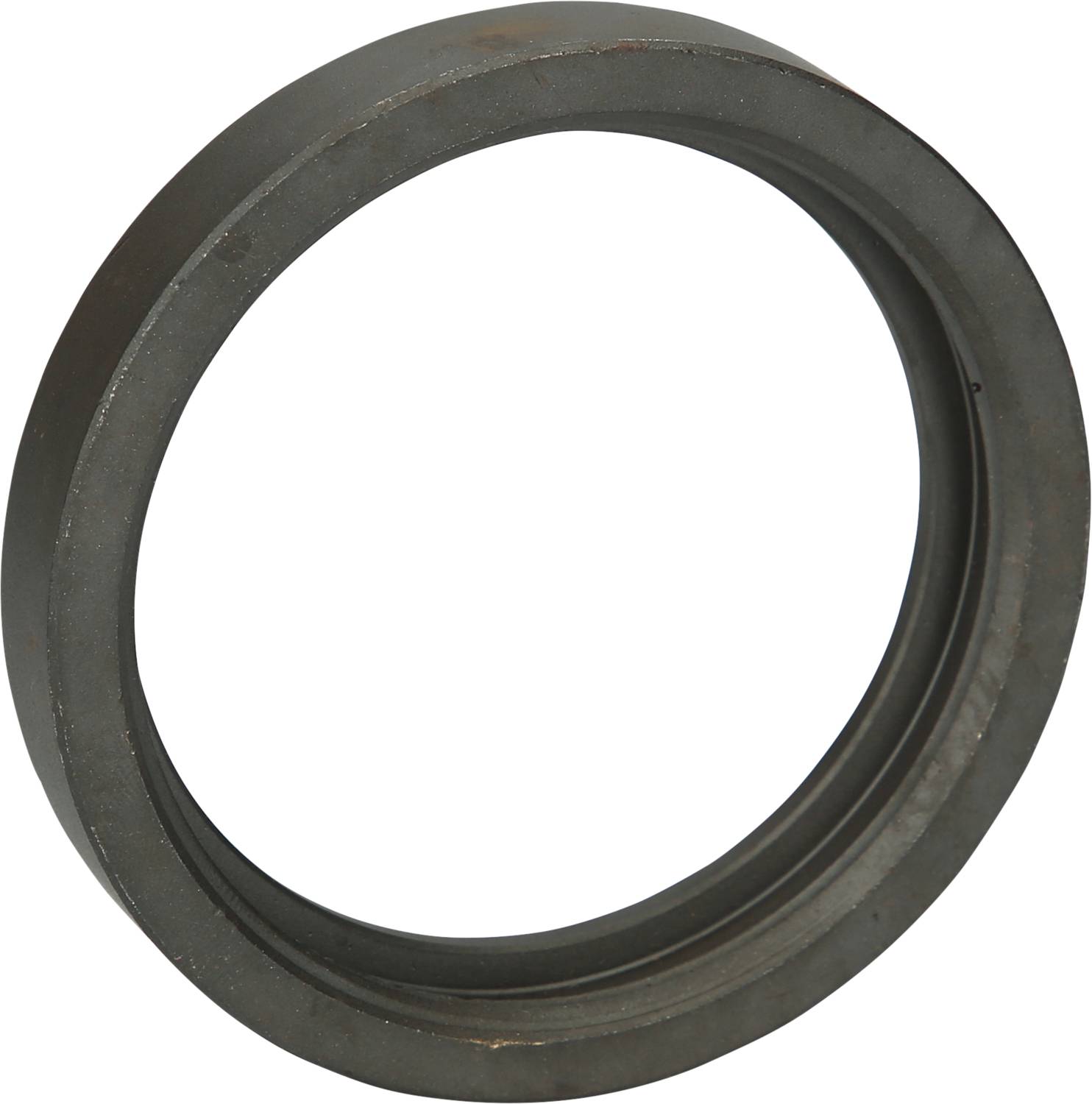 Metallischer Ring mit glatter Oberfläche, ohne erkennbare Gravuren oder Markierungen.