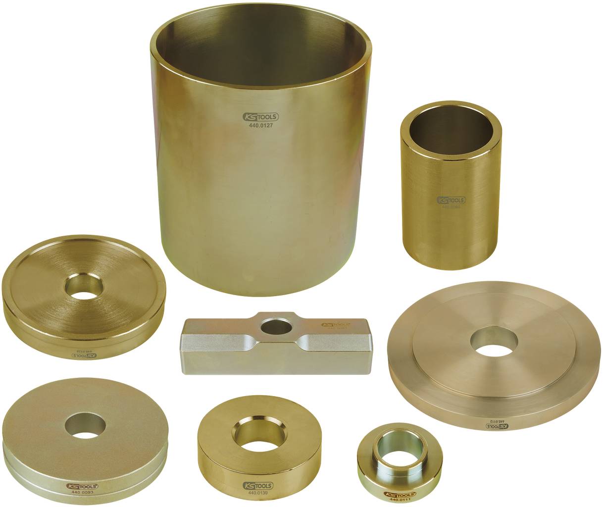 KS Tools Radlager-Satz, vorne für Nissan / Opel / Renault, 8-tlg 440.0155