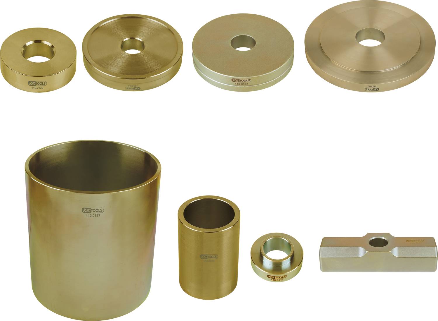 KS Tools Radlager-Satz, vorne für Nissan / Opel / Renault, 8-tlg 440.0155
