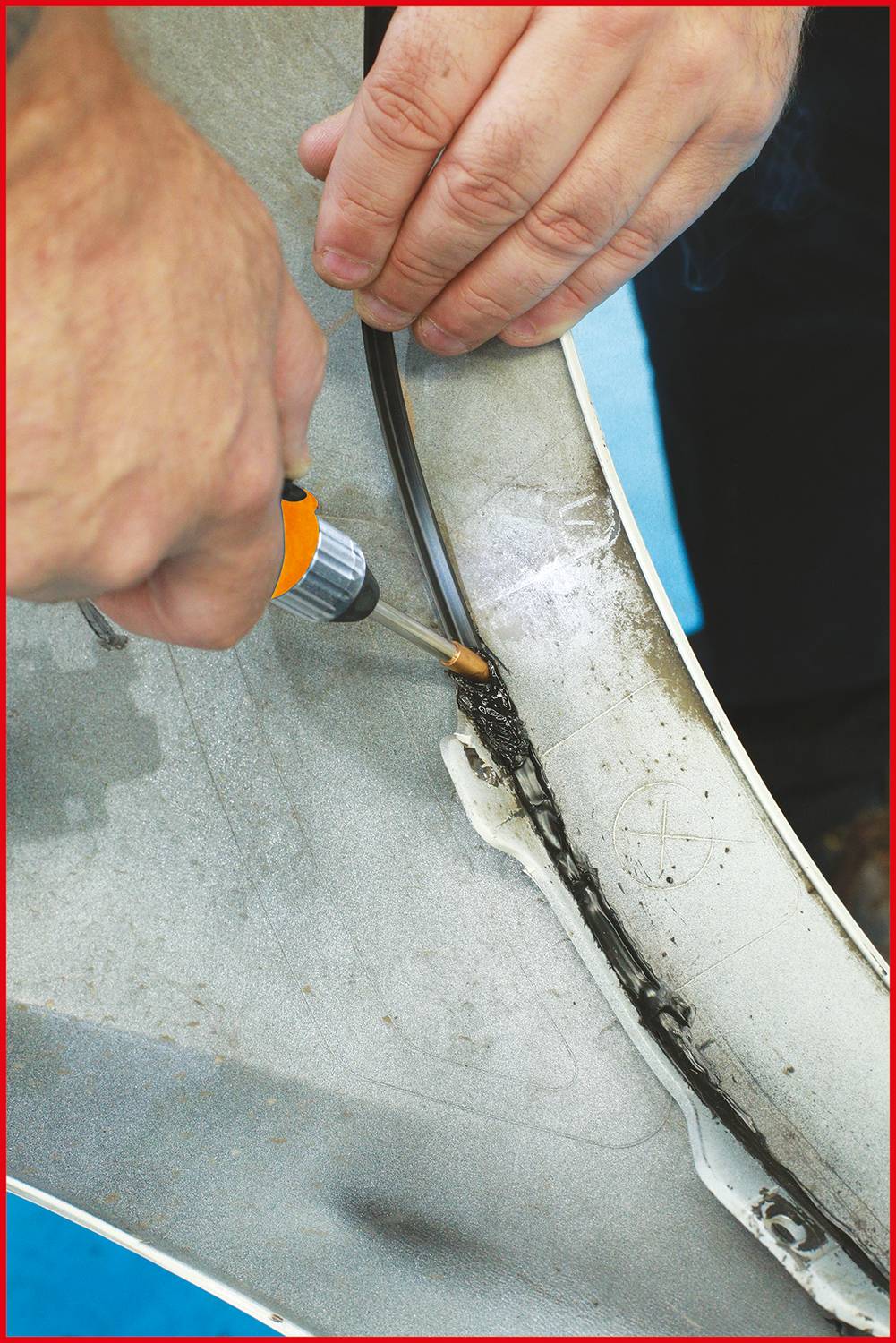 KS Tools 150.1010 Akku-Kunststoffreparatur-Satz, 134-tlg