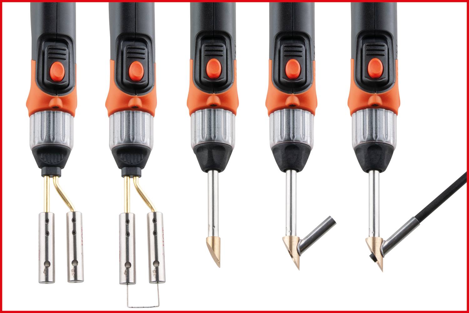 KS Tools 150.1010 Akku-Kunststoffreparatur-Satz, 134-tlg