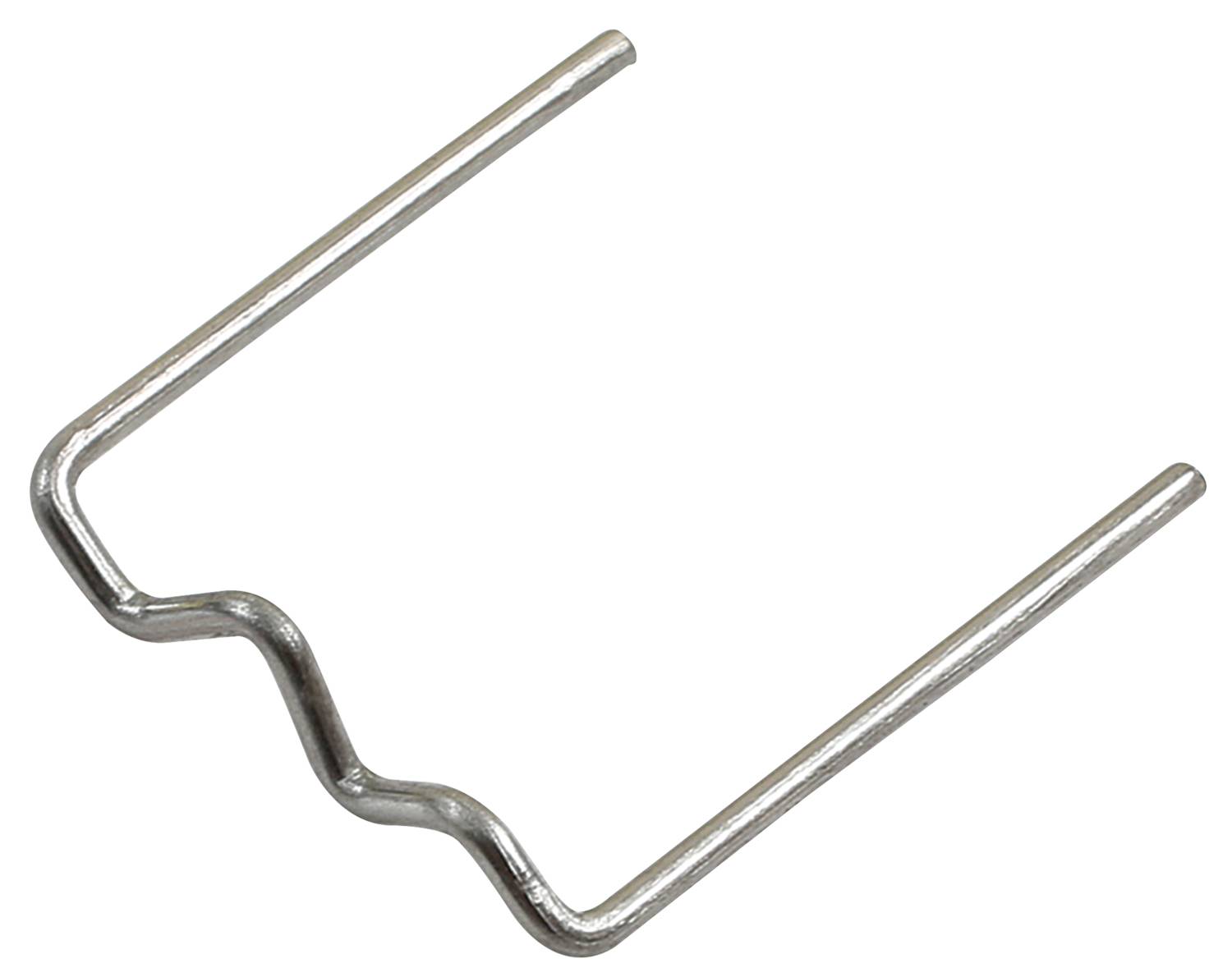 KS Tools 150.1063 Reparaturklammer U-Form, legierter Stahl, Ø 0,8 mm, 50 Stück