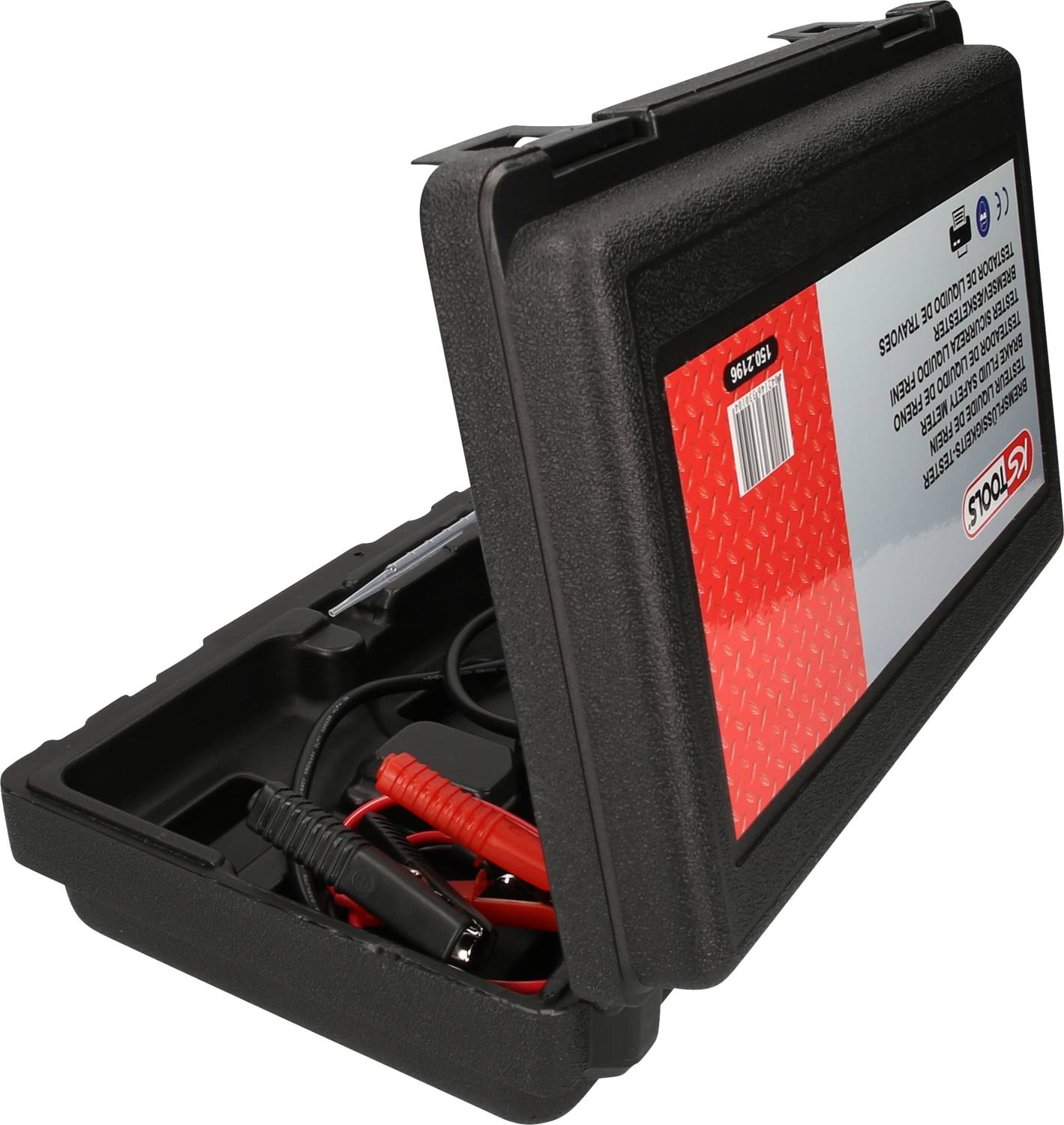 KS Tools 150.2196 Digitaler Bremsflüssigkeits-Tester mit Druckerschnittstelle