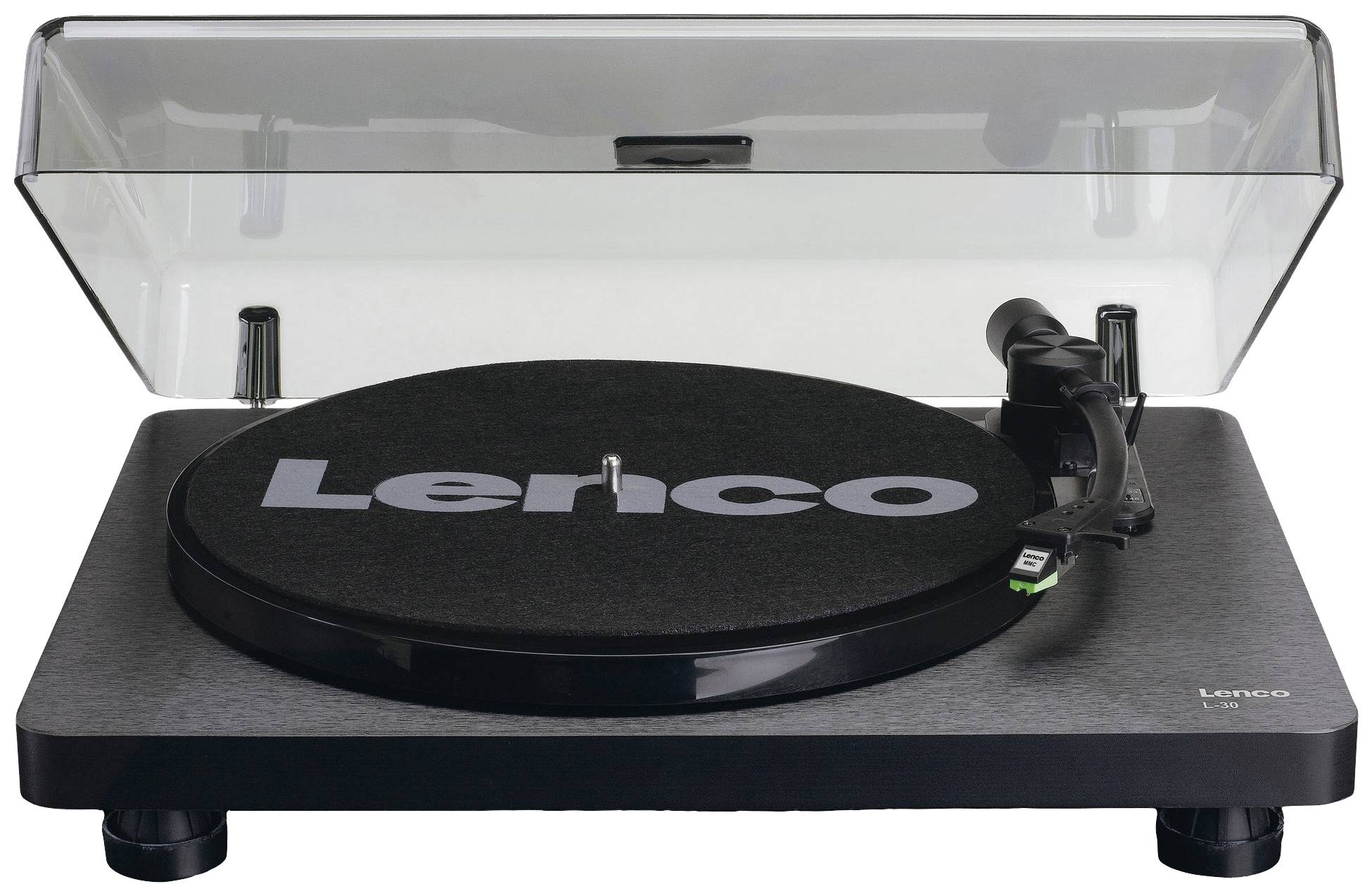 Lenco USB-Plattenspieler Riemenantrieb Schwarz