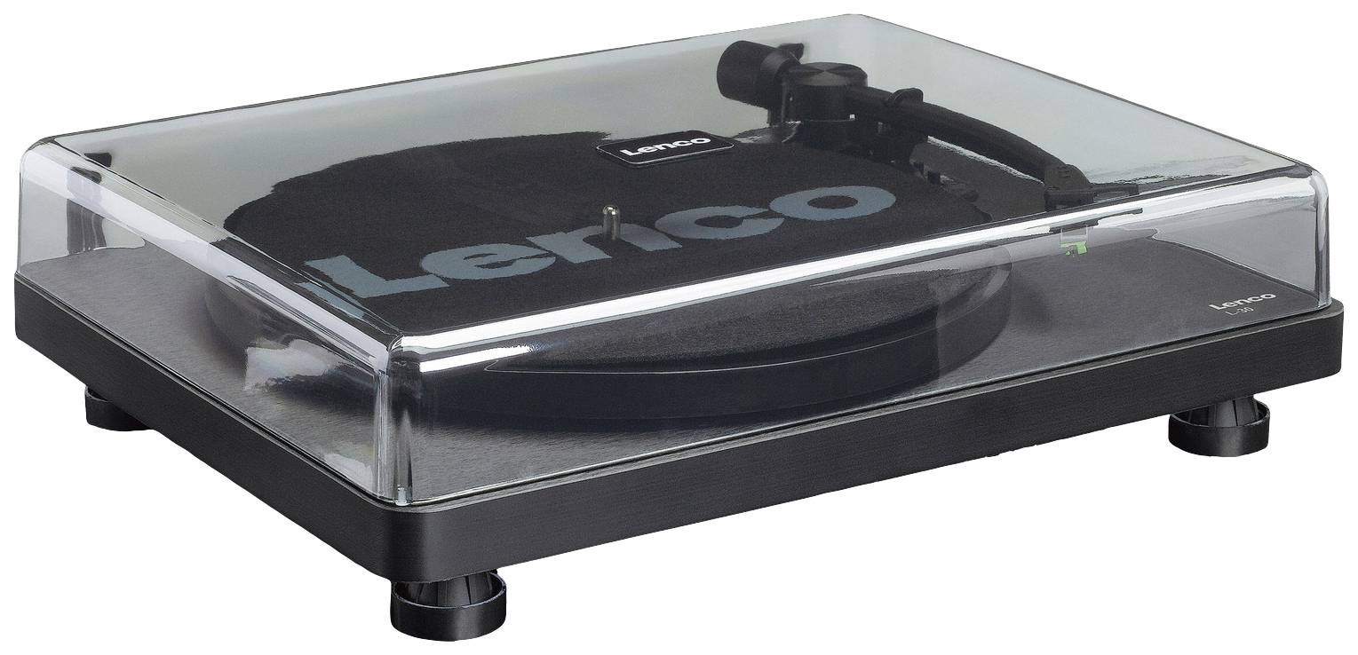 Lenco USB-Plattenspieler Riemenantrieb Schwarz