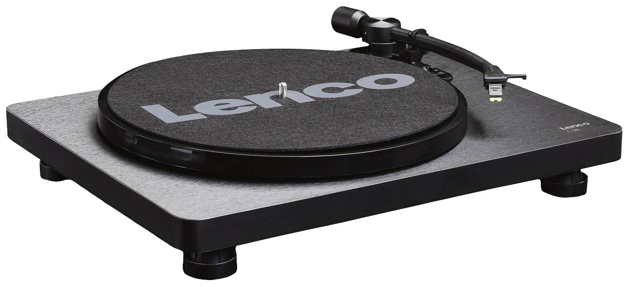 Lenco USB-Plattenspieler Riemenantrieb Schwarz