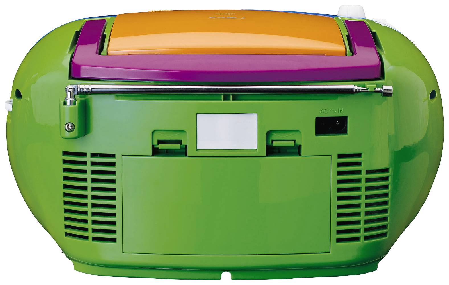 Lenco CD-Radio FM CD, Kassette Bunt