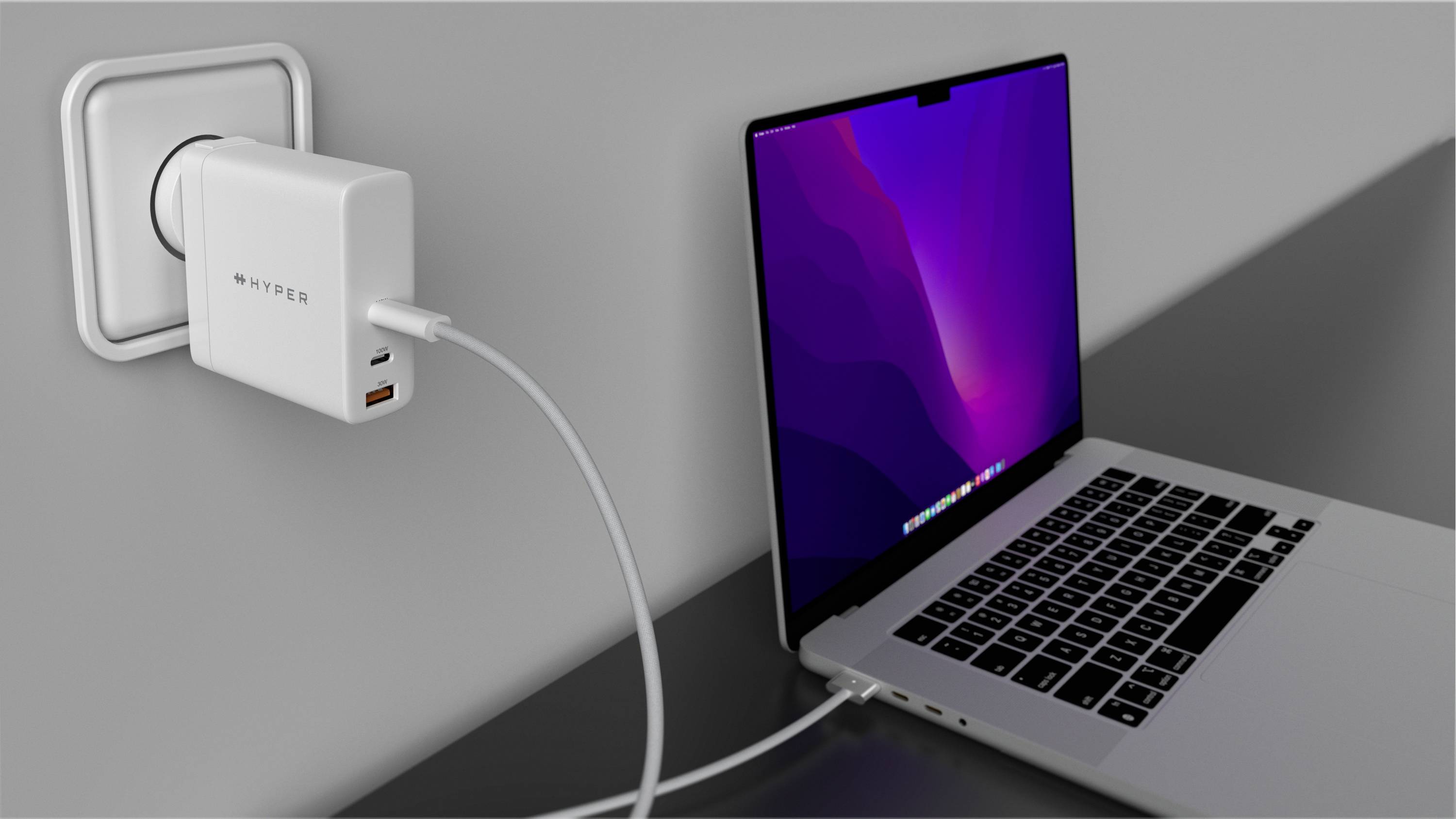 HYPER HyperJuice GaN 140W USB-C Notebook-Netzteil 140 W