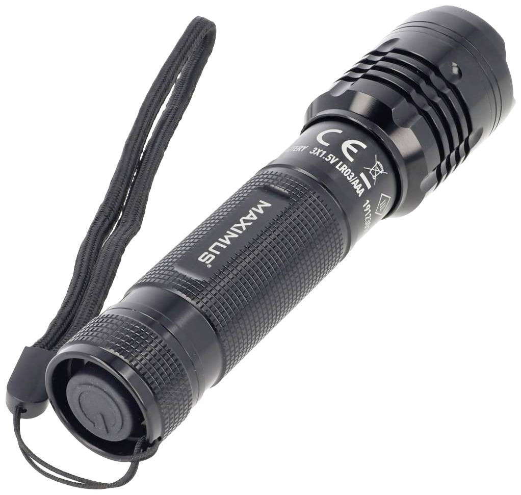 Maximus M-FL-008B-DU LED Taschenlampe batteriebetrieben 535lm