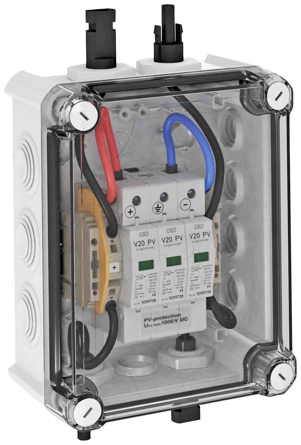 OBO Bettermann 5088554 PVG-C1000S100 Überspannungsschutz-Ableitergehäuse 1St.