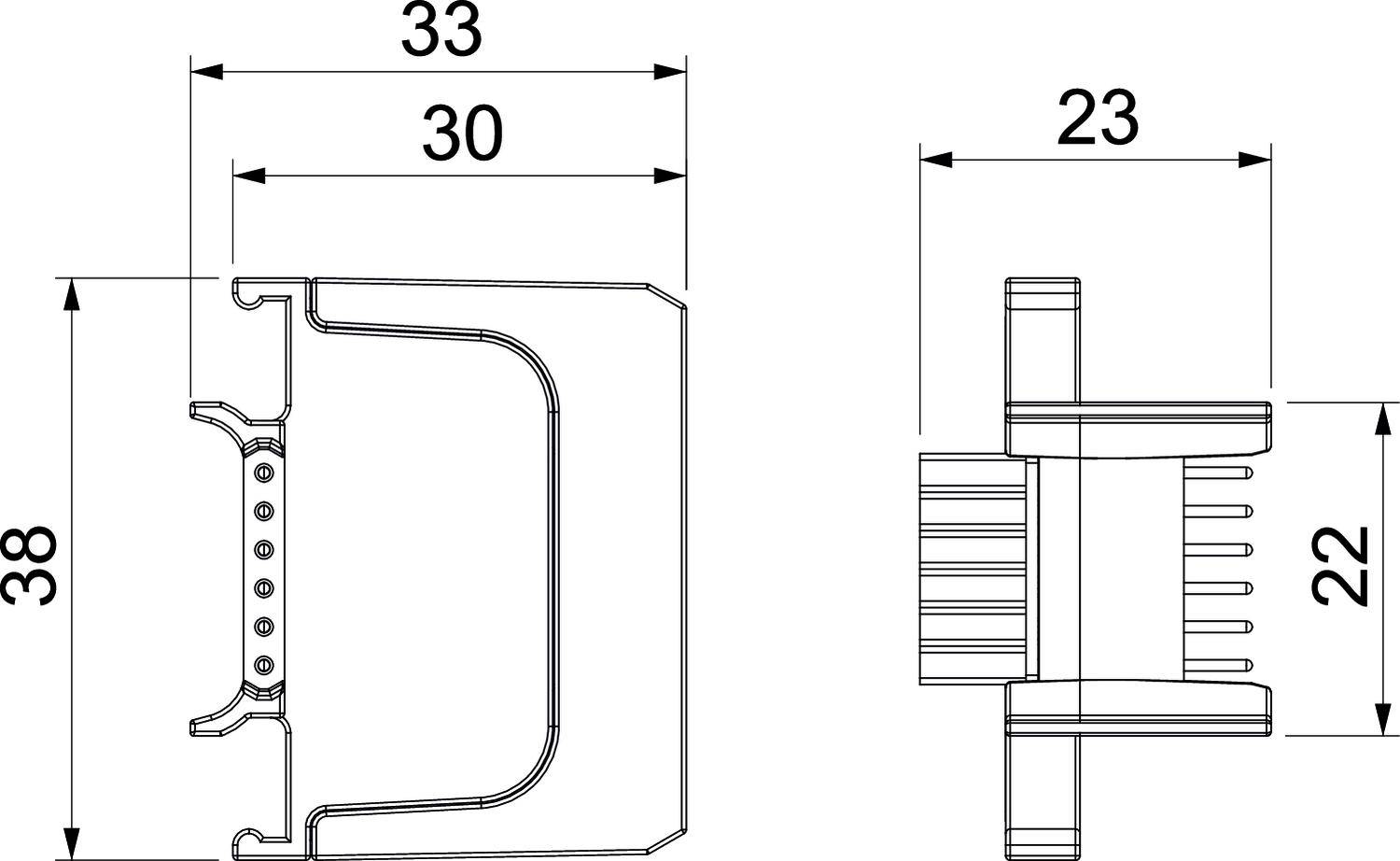 OBO Bettermann 5080454 PDP-BC Datenleitschutzgerät 1St.