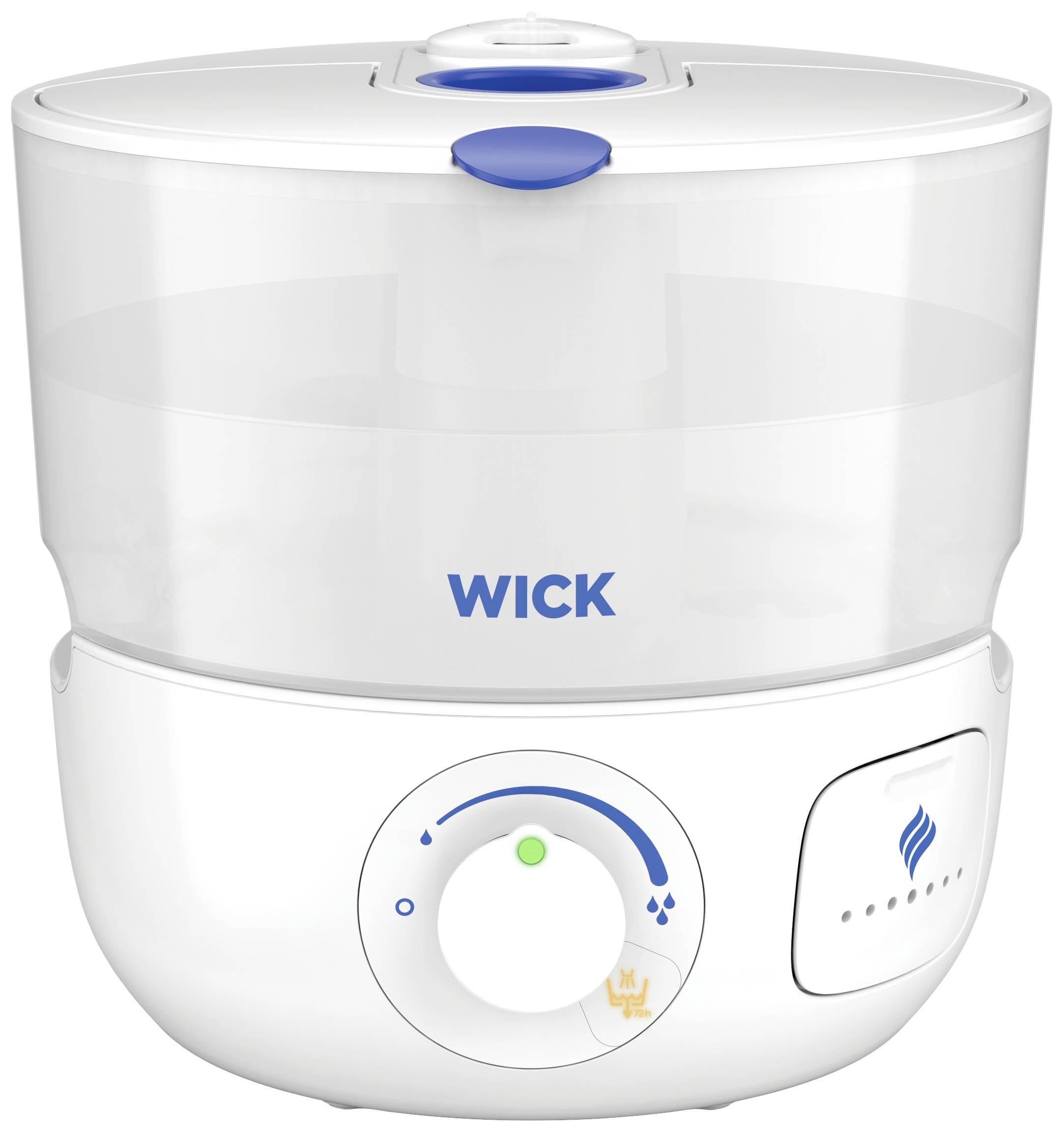 Wick WUL585E Kaltluftbefeuchter 1 St. Weiß-Blau