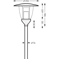 Trilux 9851IS 6512340 LED-Mastleuchte 25W Leuchtfarben: Warmweiß Trilux 9851IS 6512340 LED-Mastleuchte 25W Leuchtfarben: Warmweiß
