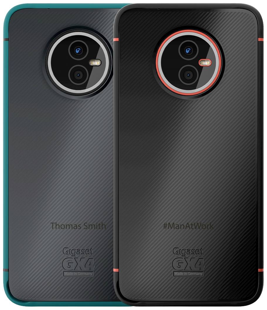 Gigaset GX4 Outdoor Smartphone 64GB 15.5cm (6.1 Zoll) Schwarz Android™ 12 Triple-Slot