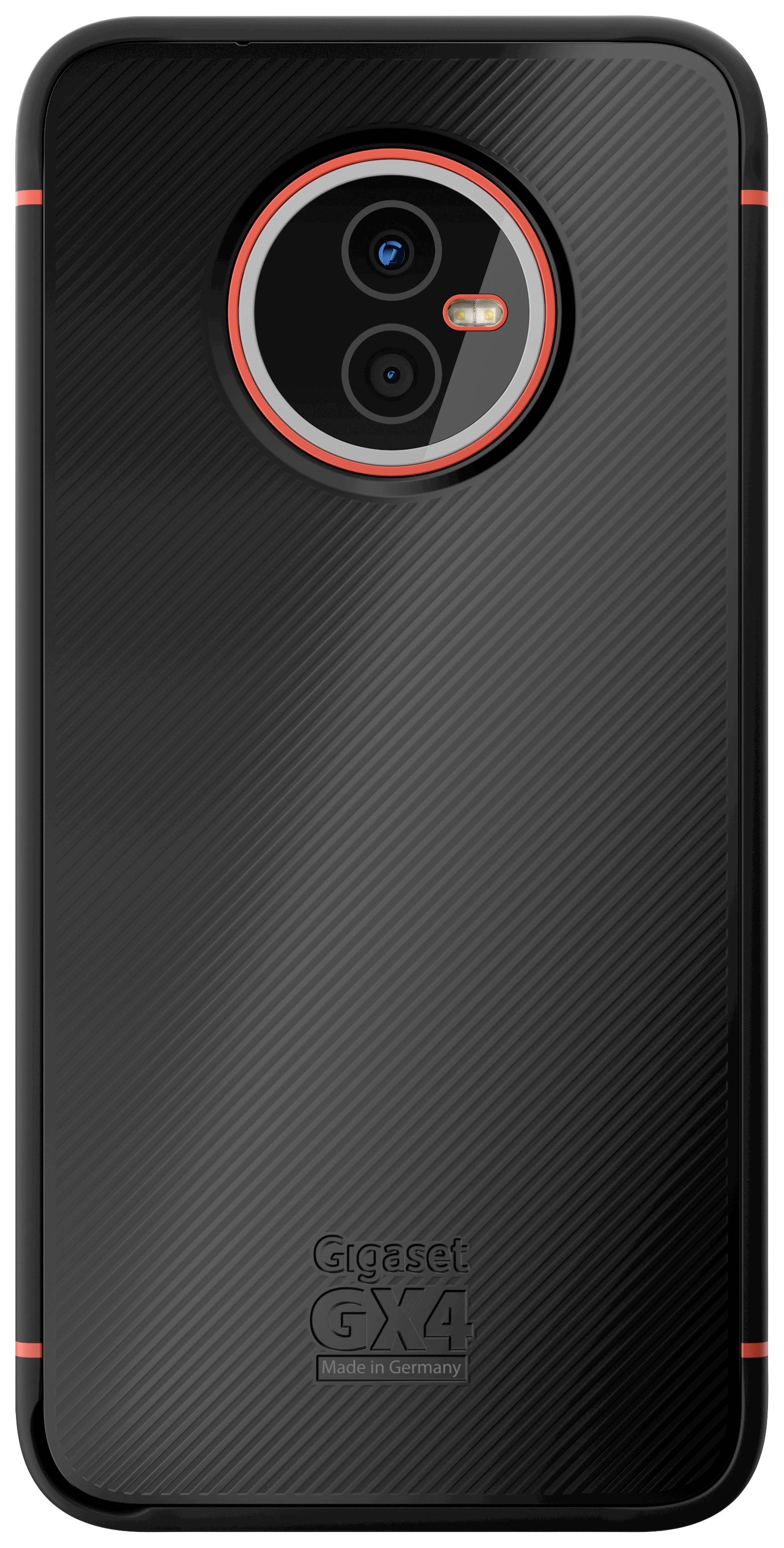 Gigaset GX4 Outdoor Smartphone 64GB 15.5cm (6.1 Zoll) Schwarz Android™ 12 Triple-Slot