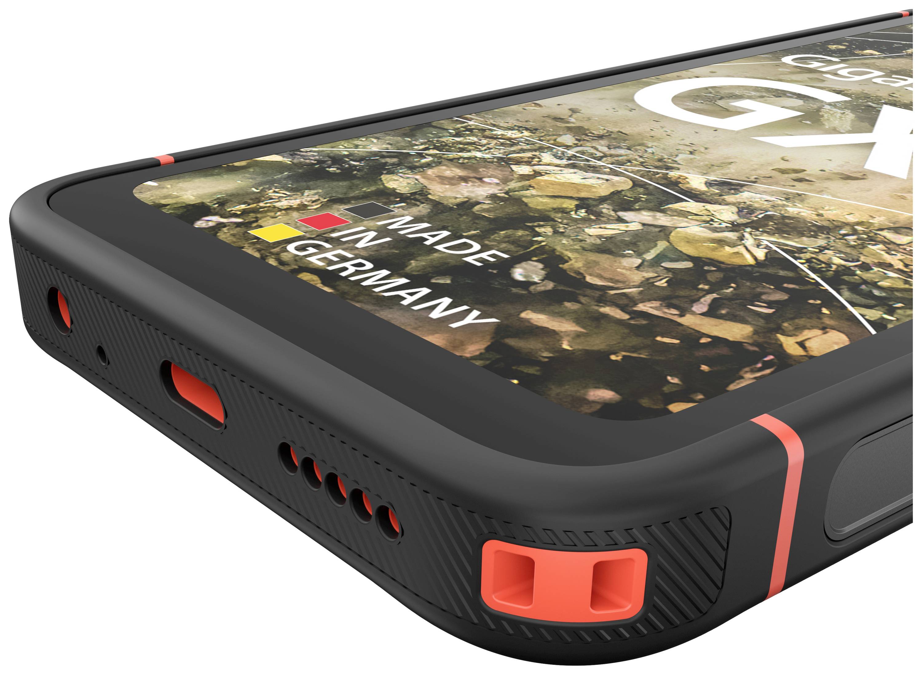 Gigaset GX4 Outdoor Smartphone 64GB 15.5cm (6.1 Zoll) Schwarz Android™ 12 Triple-Slot