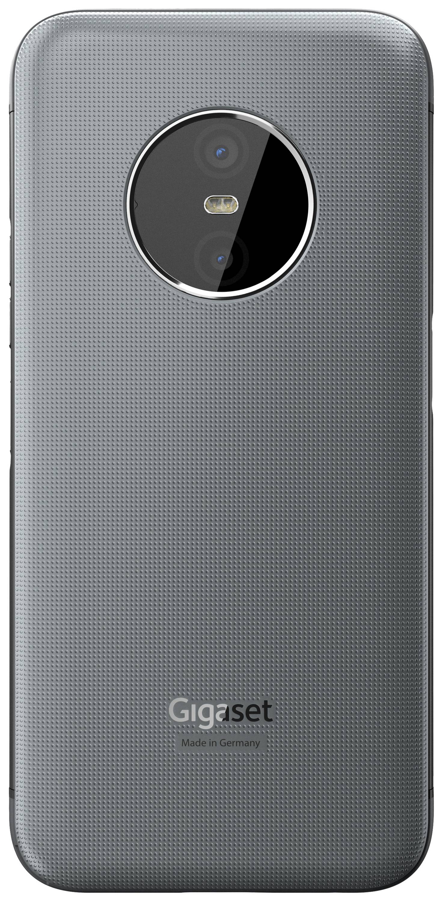 Gigaset GX6 Outdoor Smartphone 128GB 16.8cm (6.6 Zoll) Titanium, Grau Android™ 12 Triple-Slot