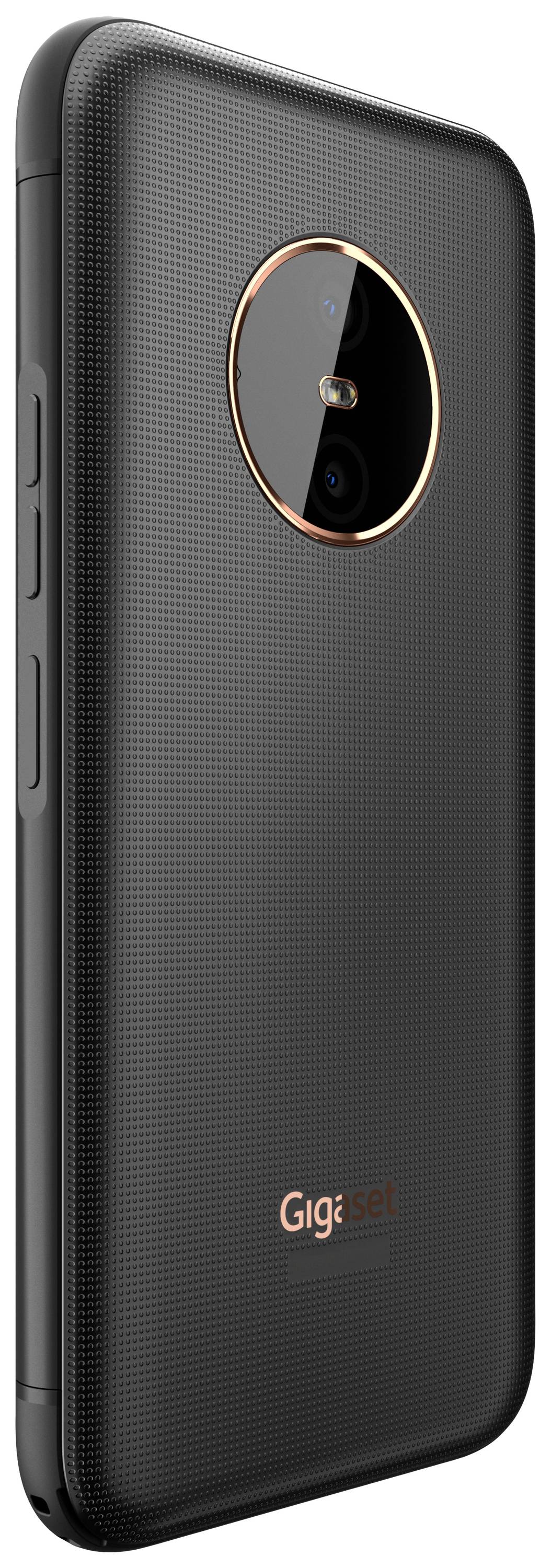 Gigaset GX6 Outdoor Smartphone 128GB 16.8cm (6.6 Zoll) Titanium, Schwarz Android™ 12 Triple-Slot