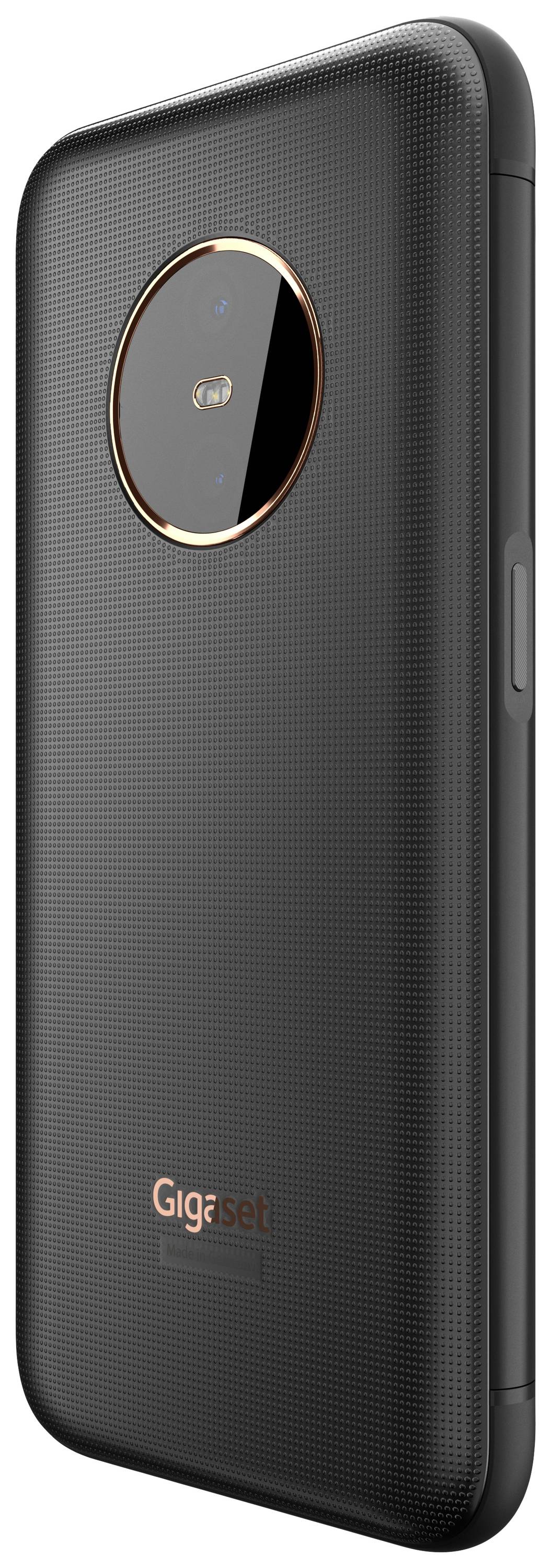 Gigaset GX6 Outdoor Smartphone 128GB 16.8cm (6.6 Zoll) Titanium, Schwarz Android™ 12 Triple-Slot